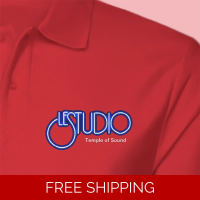 Le Studio Temple of Sound Custom Embroidered Polo Shirt